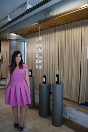 Fotografía de la inauguración, mañana último dia de 'Oda al vino' en Caja Rioja, Alfaro <a href="/estudioversetto/">Estudio Versetto</a>