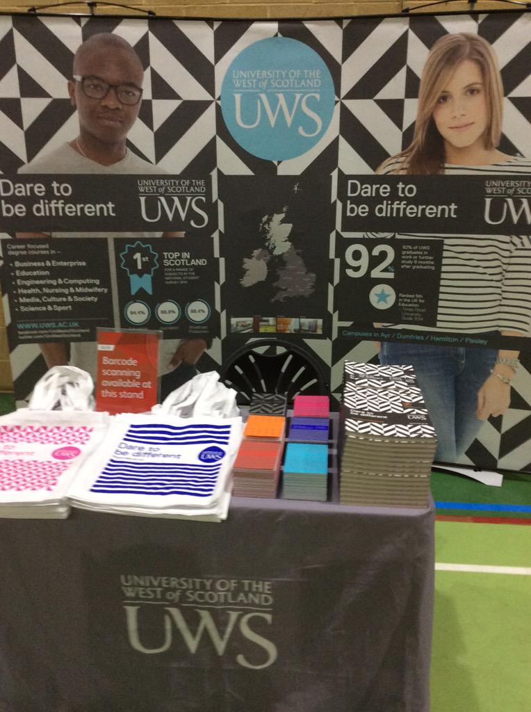 UWSapply's tweet photo. UWS is at the Hertfordshire #UCASconvention today, so don't hesitate to visit us stand 144 &amp; ask for a prospectus 📚🎓 http://t.co/JaQHU1U1ZT