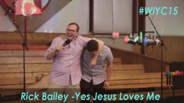 _wisconsinyouth's tweet photo. @rabailey82 singing Jesus loves me! #WIYC15 https://t.co/JK8h1vdtvj http://t.co/Twu5zeNYvI