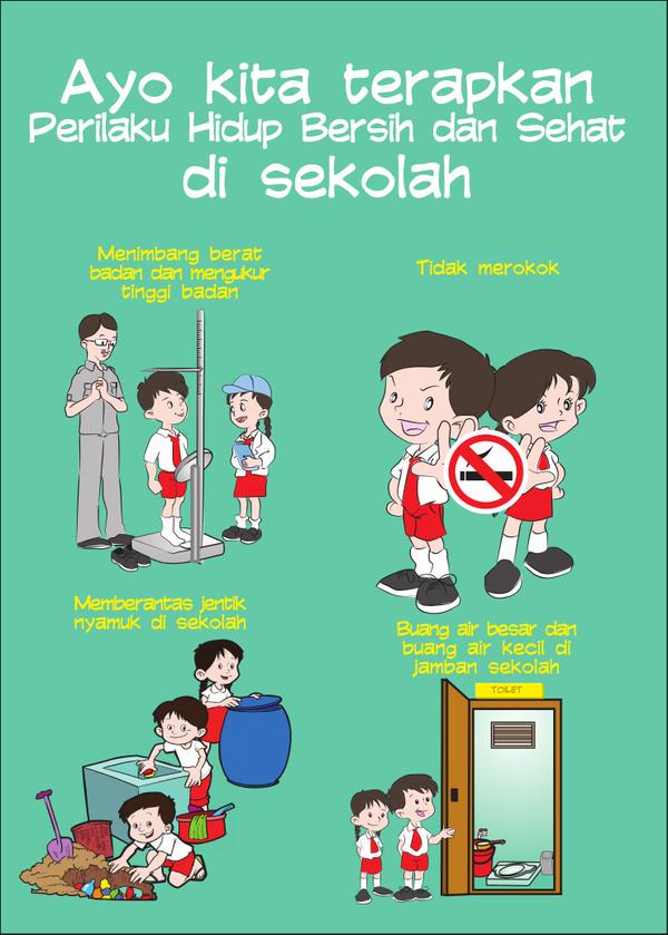 30 Trend Terbaru Poster Hidup Bersih Dan Sehat Di Sekolah 