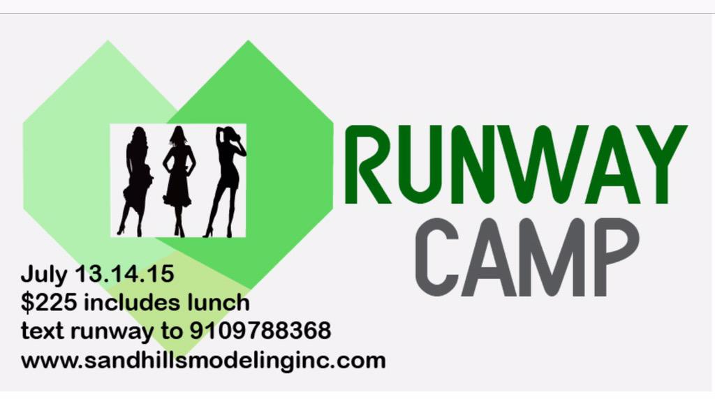 NCFWlive's tweet photo. I love Runway camp 2015 
 July 13, 14, &amp; 15 hours are 9-5 
 learn how to walk the runway http://t.co/XfbXmichN0
