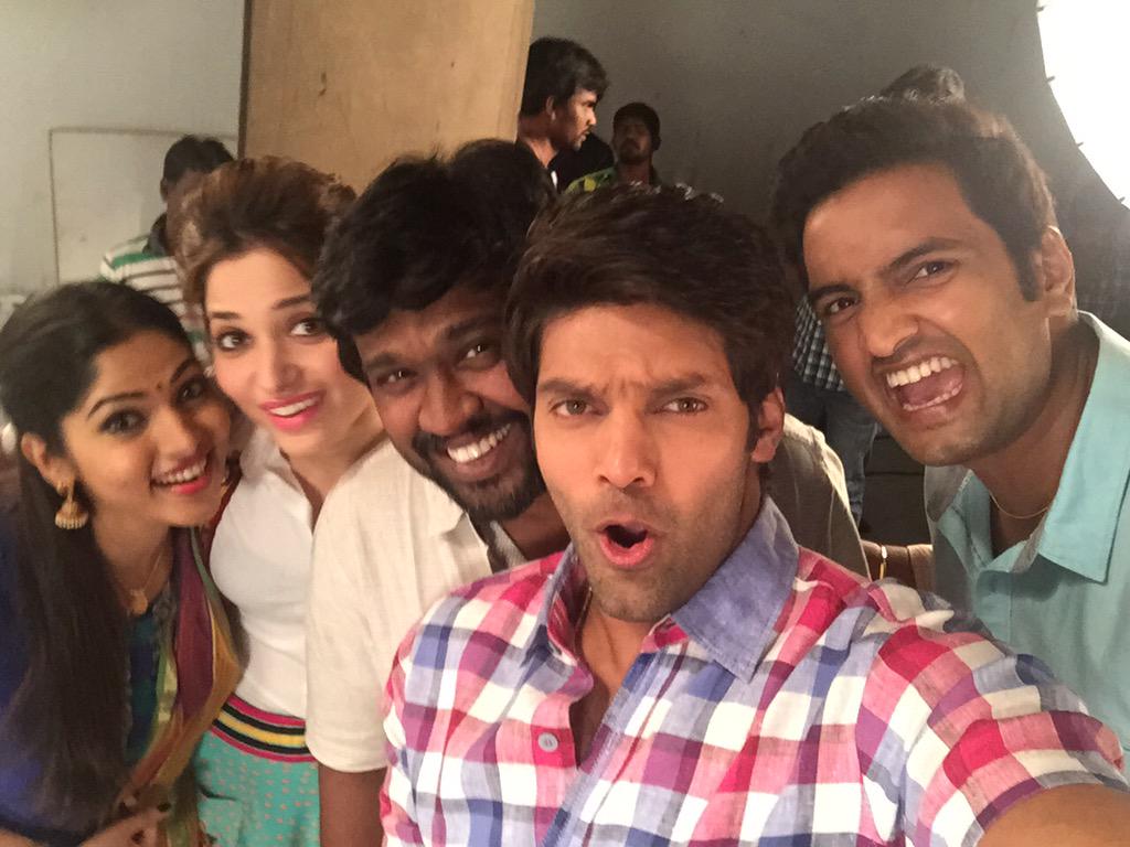Arya, Tamanna's VSOP shoots wrapped Arya, Tamanna's VSOP shoots wrapped