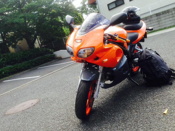 よーし!バイク屋までのラストラン行くか! 