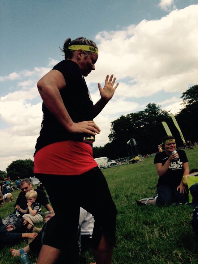 KaySmithRM's tweet photo. @HelloATfitness @samalishlakin no really, here she is doing the sore muscle robot afterwards 😂 http://t.co/89R8q6Oirx