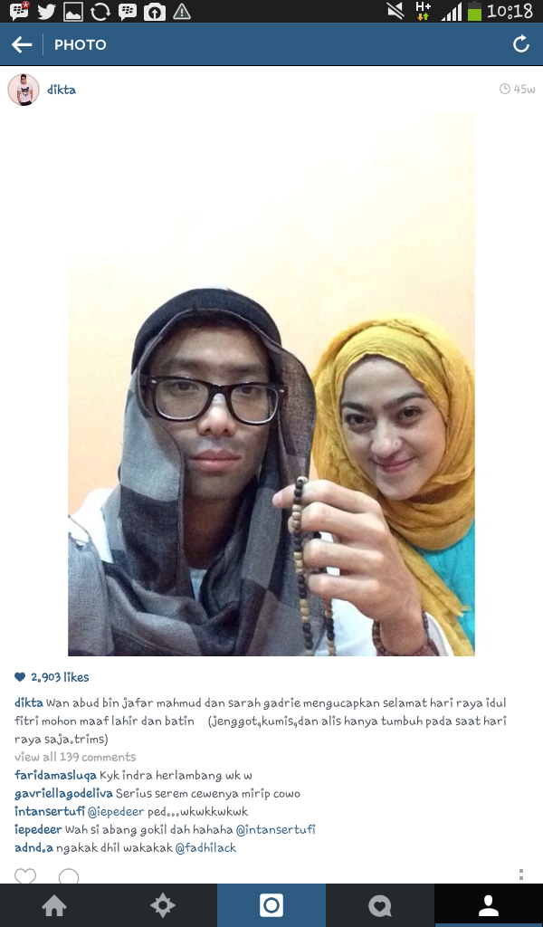 sbkocak's tweet photo. @SalsabilFitriF @diktaaaaa lebih hot yg ini bhakkk http://t.co/92YmC4c1cM