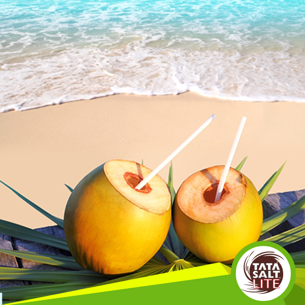 TataSaltLite's tweet photo. #KeepItLite Love tender Coconuts? Drinking Tender Coconut water not only keeps  you cool but also checks pressure. http://t.co/ST0hfeYo9j
