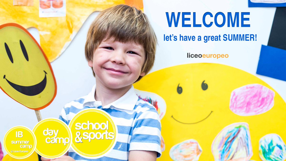 LiceoEuropeo's tweet photo. Caras de felicidad en el primer día de Campamento de Verano de #LiceoEuropeo ¡Bienvenidos! #SchoolAndSports http://t.co/2oZAUdFw9k
