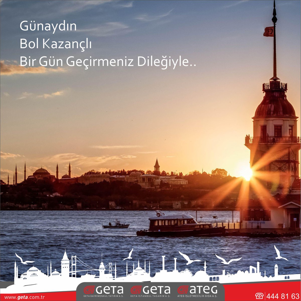 #Günaydın Bol Kazançlı Bir Hafta Dileriz..