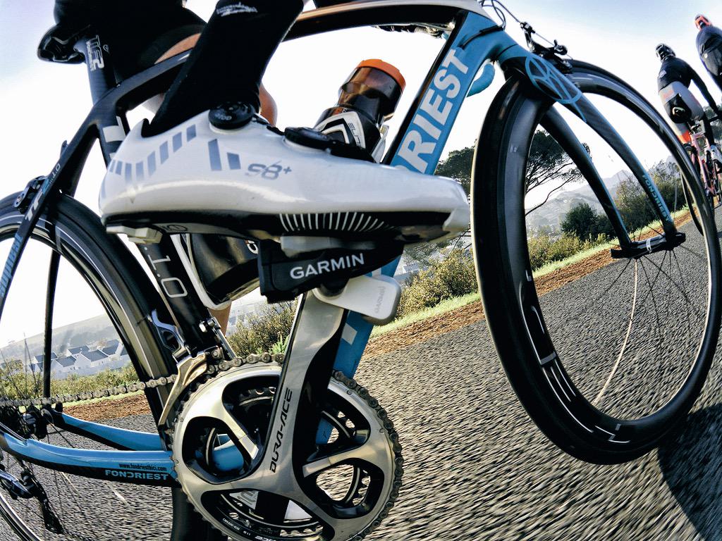 <a href="/GarminSA/">Garmin South Africa</a> Vector system going through its paces! Photo via Virb Cam