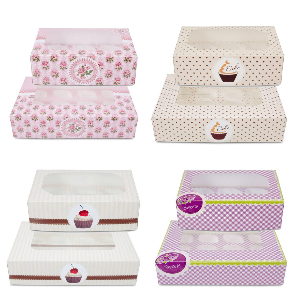 #Cajas de regalo para #cupcakes para sorprender en cualquier ocasión. Disponible en 2 tamaños.
bit.ly/1drVIvK