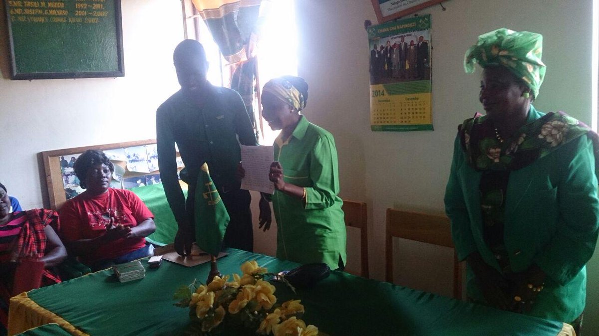 Ahsanteni wanachama wa #CCM Wilaya ya #Mafinga Mkoa wa #Iringa kwa udhamini wenu