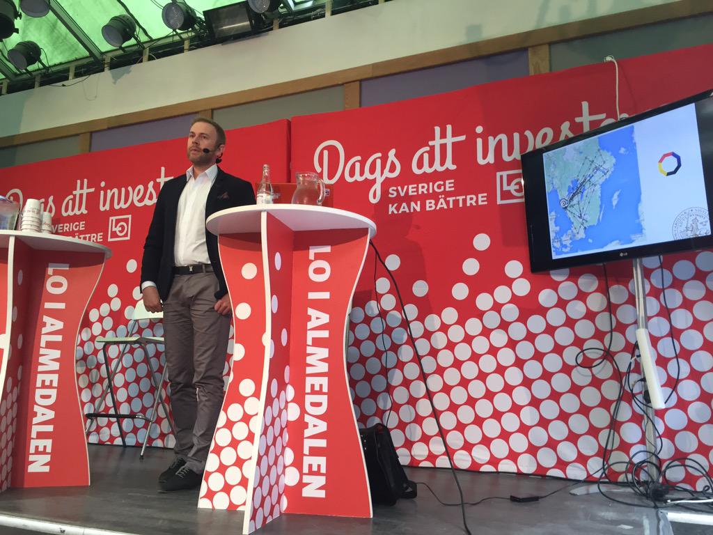 Nu presenterar <a href="/DoktorSternberg/">Henrik Sternberg</a> #cabotagestudien i #Almedalen