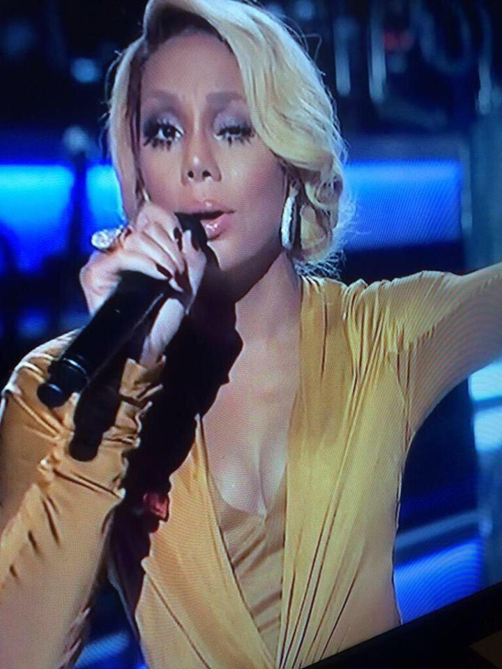Tamar Wap I know she hates the media right now bruh #BETAdwards2015.