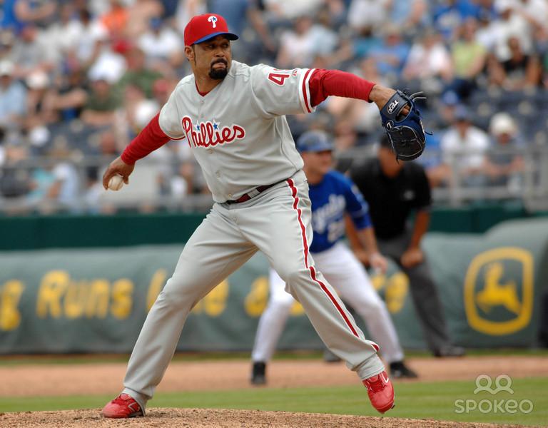 TDIPSBook's tweet image. #TDIPS 2003 Jose Mesa set the #Phillies franchise record for saves with 105. It has since been broken by Papelbon.