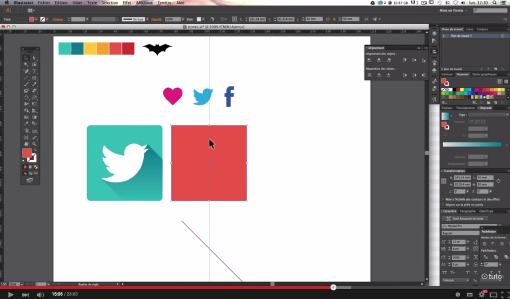 webdesignmag's tweet photo. Créer un effet Long Shadow avec Illustrator et Photoshop #tuto #adobe http://t.co/PFi0sR5mky http://t.co/DfT5Rxdjcm