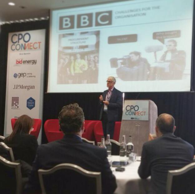 CPO_Connect's tweet photo. Jim Hemmington, Head of #Procurement at the @BBC, talks about how to find and keep good talent at #CPOConnect 2015 http://t.co/DFTNUBGAQw