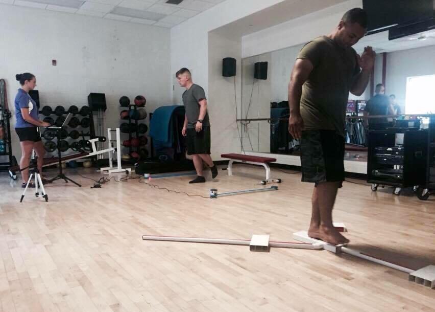 RachelClarkDC's tweet image. Thankful to work w/ @njshorefit &amp;amp; some of our nations finest to prevent/identify injuries! #USMC #optogait #ybalance