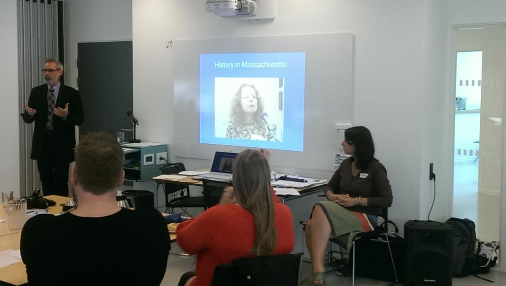 Keith Scott and Amy Morgan (Advocacy,  Boston)  about peer support #peersupport #detsocialenetvaerk