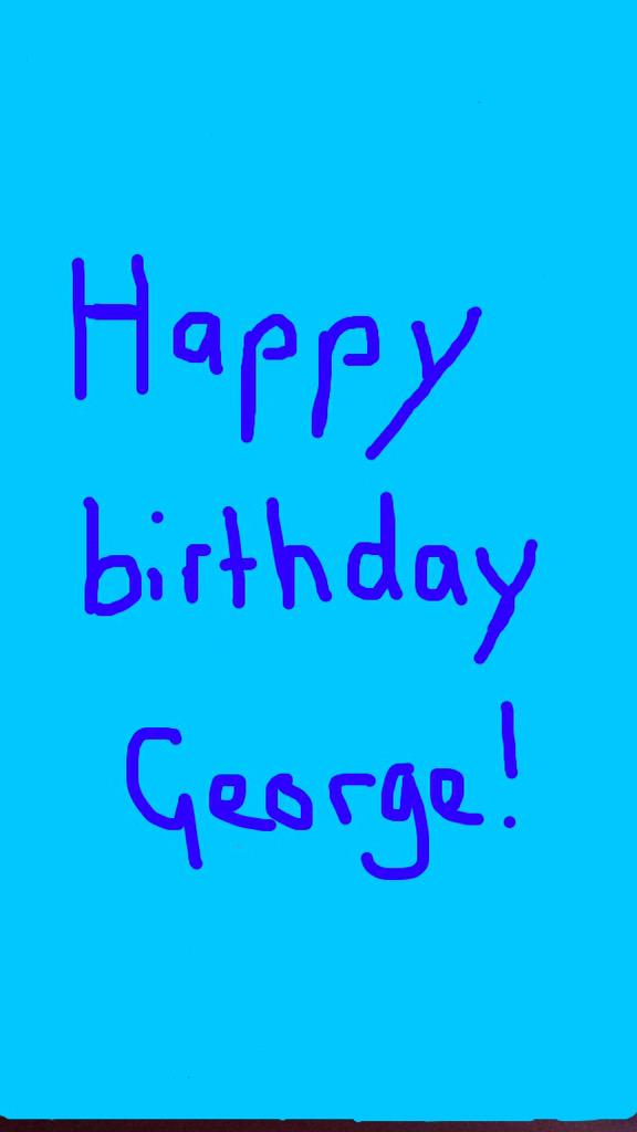 Happy 22nd birthday to George Sampson. Hope you enjoy your day and get everything you asked for     