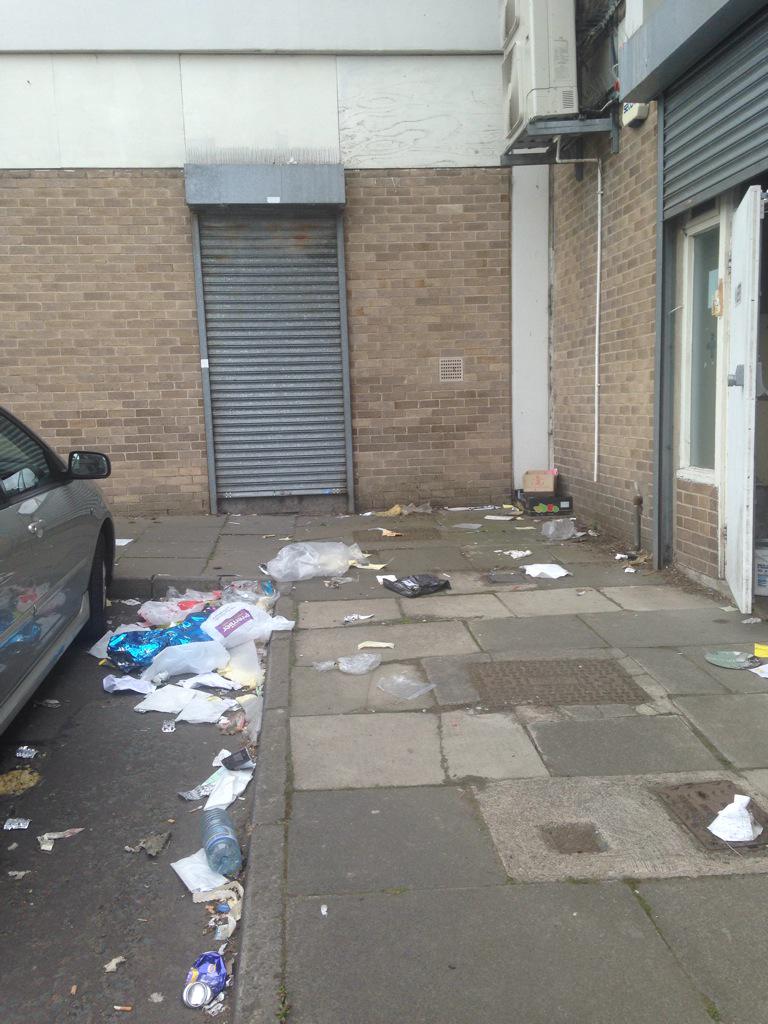 ruthdownie's tweet photo. @ruthdownie @GMBCouncil disgusting mess in felling http://t.co/PfWkQKcdxd