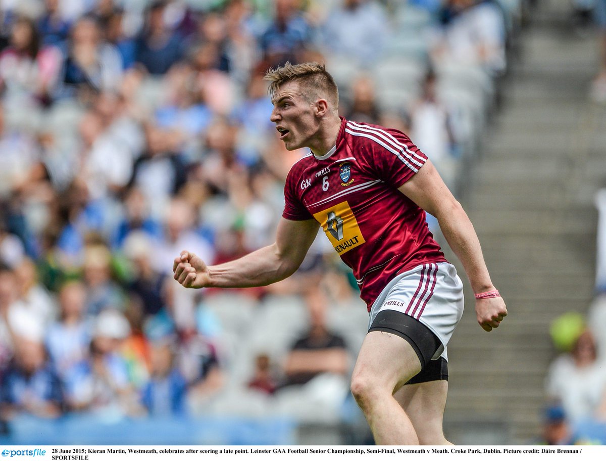 RT to vote for <a href="/westmeath_gaa/">Westmeath GAA</a>'s Kieran Martin as this week's GAA.ie Football Player of the Week! #GAA