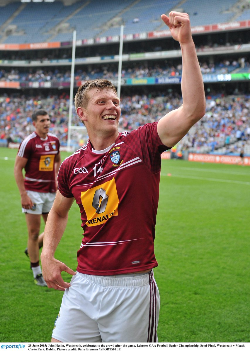 RT to vote for <a href="/westmeath_gaa/">Westmeath GAA</a>'s John Heslin as this week's GAA.ie Football Player of the Week! #GAA