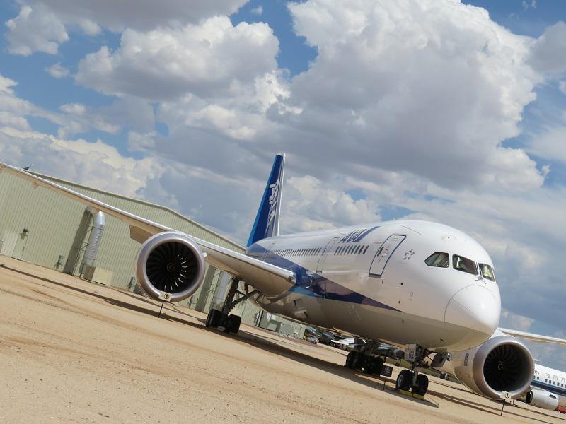 夷月 в X: „B787の2号機(ZA002, N787EX)を間近で見てきました