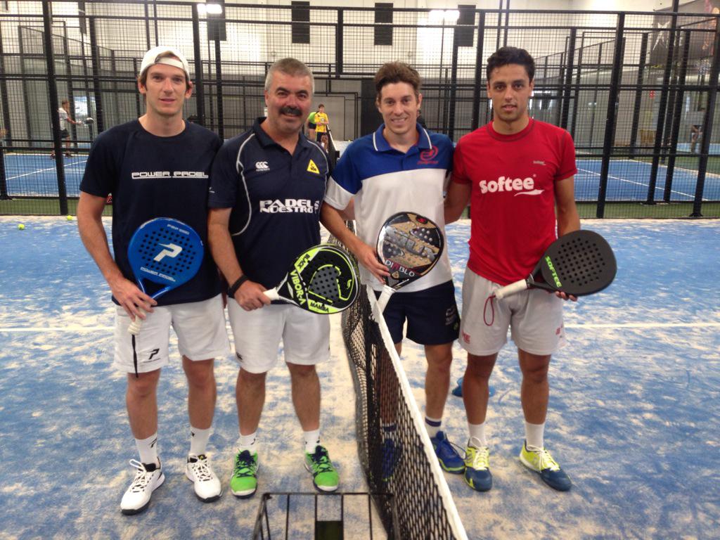 javierbeloqui's tweet photo. De vuelta a los entrenos con los buenos @AdrianCaviglia y con mi PWP 1002 @powerpadelPWP http://t.co/dywq1Gcwic