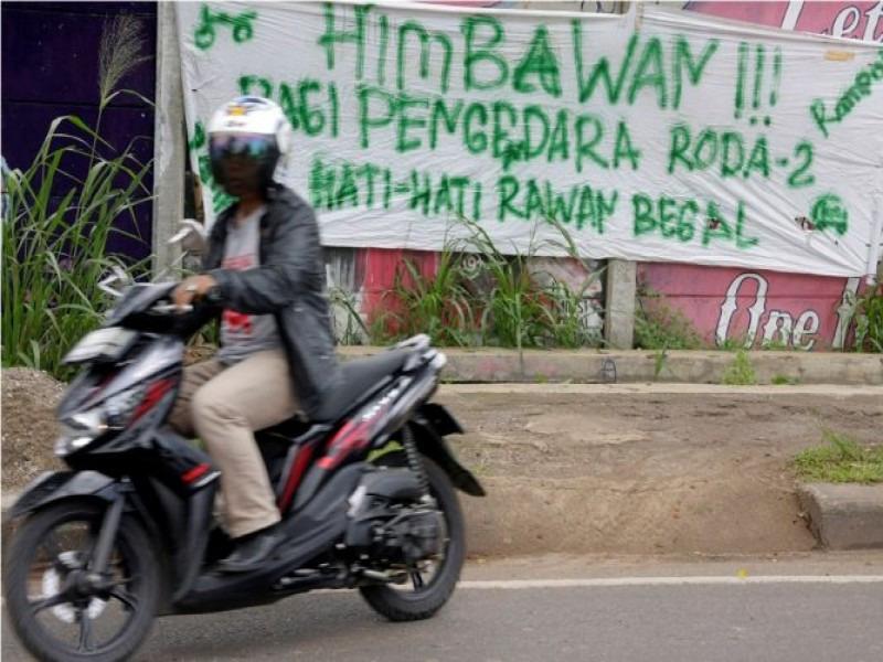 LUCU Supaya Aman Dari Begal Motor - AnekaNews.top