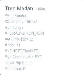 masuk Trend Medan juga nih HTnya #HORAS1stMDN_ACN

keren <a href="/MDN_Achanation/">COBOY JUNIOR FANS</a> ^^