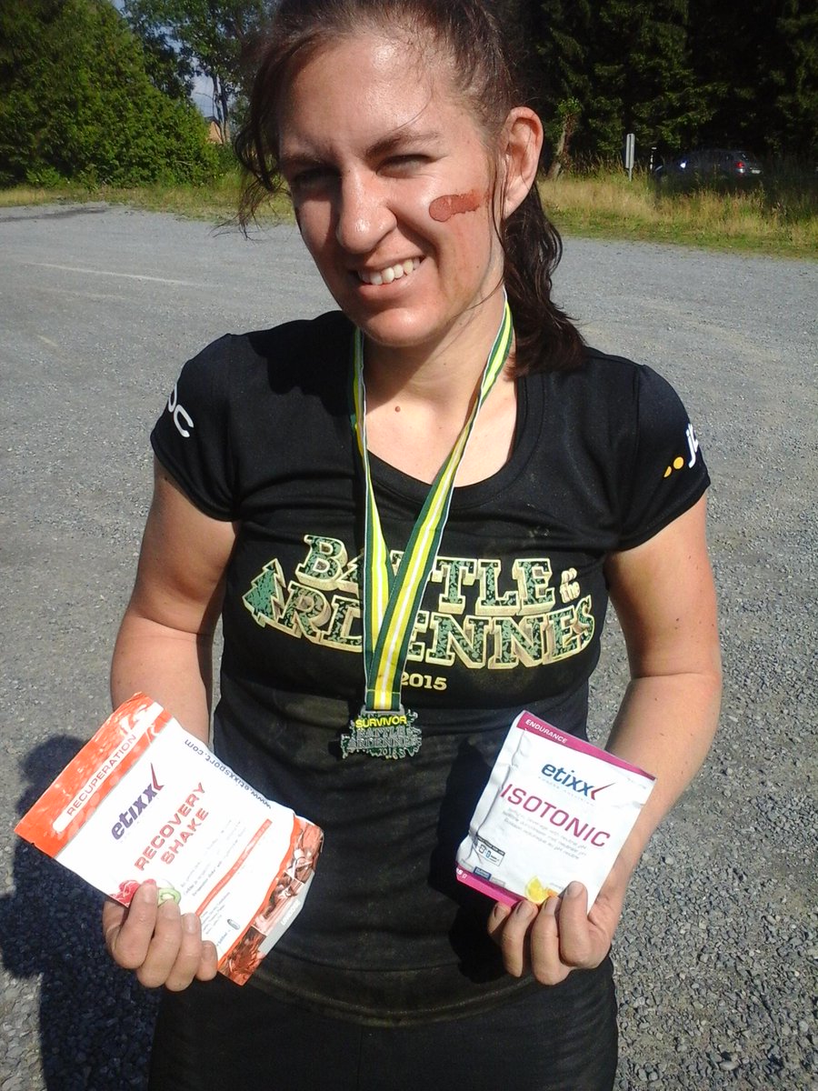 IsabelleCorbet's tweet photo. En nadien weer op krachten komen met #Etixx #Spartacusseries #OmegaAroundTheWorld in Durbuy http://t.co/DWaybPkkAW