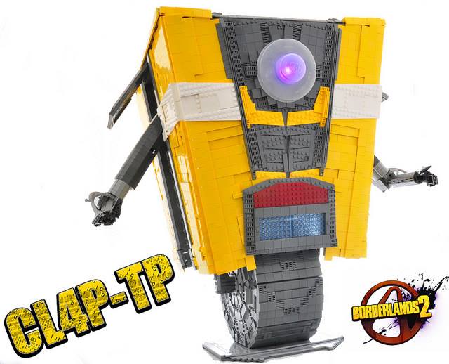 Si eres fan de #Borderlands, te encantará este Claptrap hecho con piezas de #LEGO.