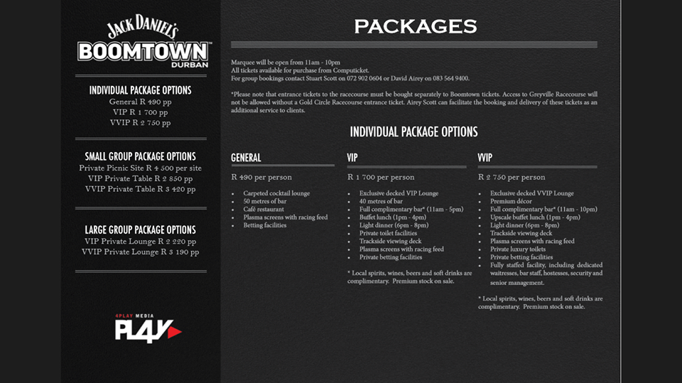 4playFest's tweet photo. Got anything you need to ask? Here's what you missing out on, not getting your your Packages.#JDBoomTown http://t.co/K08ju08RvV