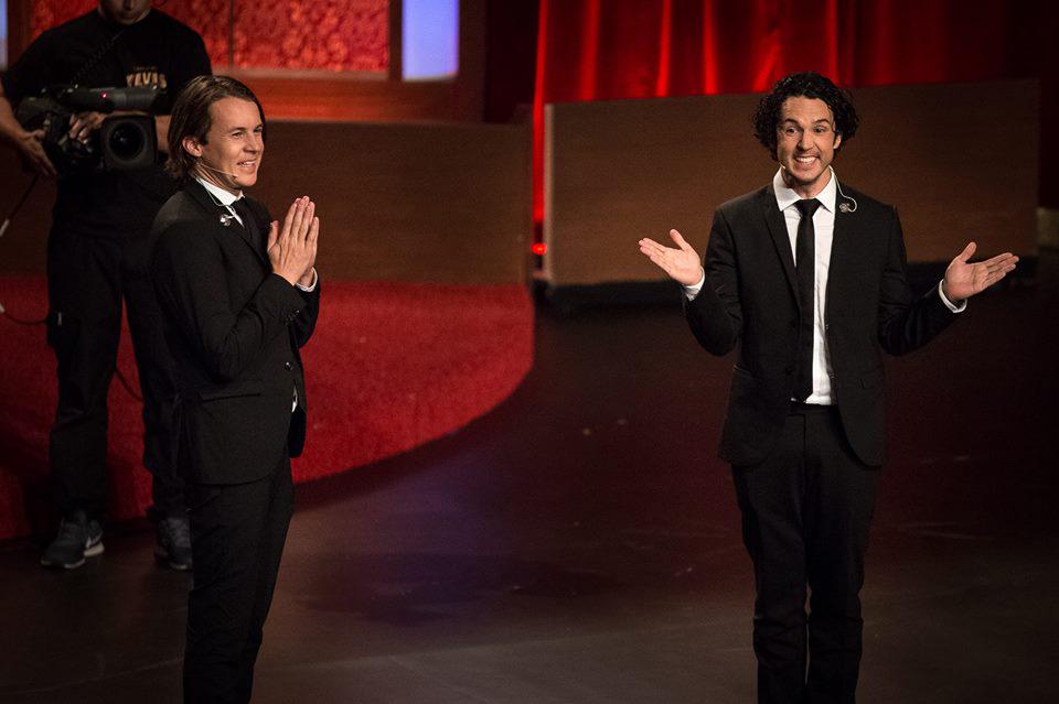 ylvisfanclub's tweet photo. Congratulations Bård &amp; Vegard nominated for "Best Comedy Actors" 2015 #Komiprisen (Comedy Award)! #Ylvis #IKMY http://t.co/RQXmVAEsv2