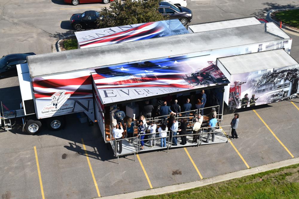 RomeObserver's tweet photo. @Tunnel2Towers traveling 9/11 exhibit to stop in Sylvan Beach July 5  - http://t.co/DaRkpXTDUQ http://t.co/rw5ZYPl30Y