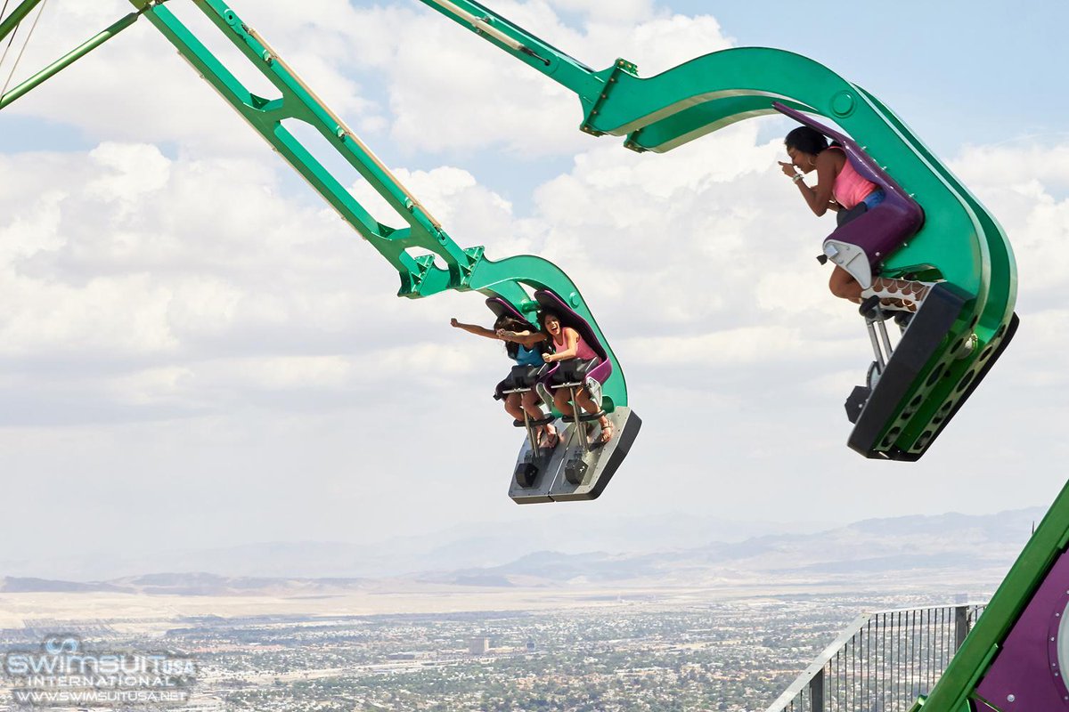 stratvegas's tweet photo. Retweet if you'd like to experience 64 feet over the edge of the Stratosphere Tower at a height of over 900 feet! http://t.co/wsdl9tCgSA
