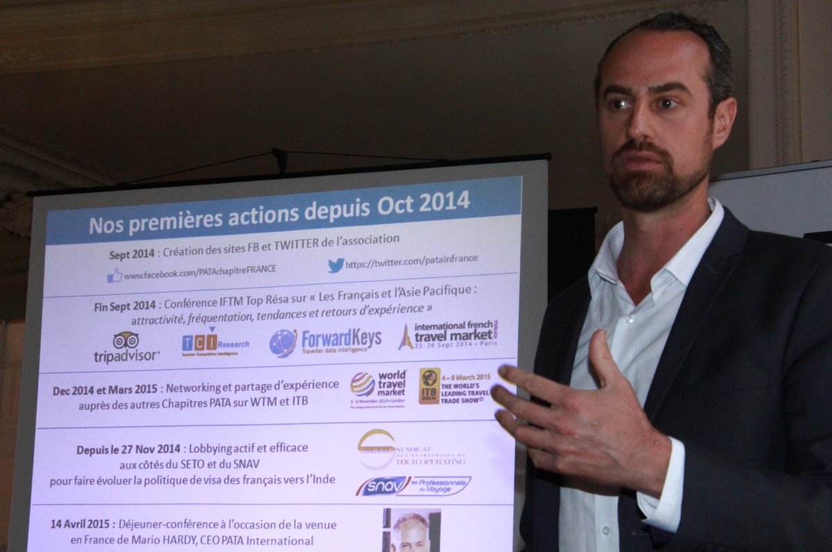 Great success of the 3rd PATA France Chapter conference on "The feeling of security in Asia Pacific " by TCI Research