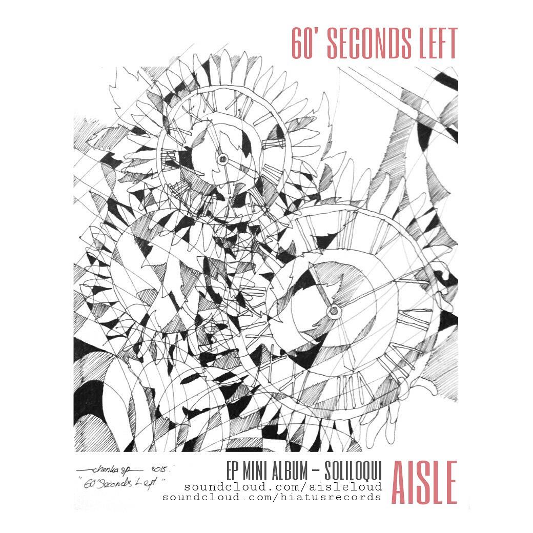 Done ! Artwork illustration for "60' Seconds Left" - AISLE <a href="/aisle_loud/">AISLE</a> checkout our songs on soundcloud.com/aisleloud