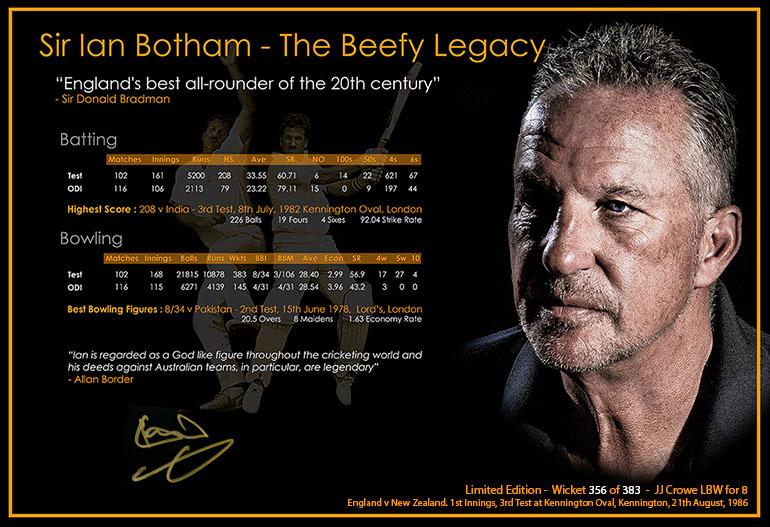 LegendPrints's tweet photo. On this day in 1978. @BeefyBotham took this wicket http://t.co/F8U7OQWPyU Grab it with the code jun29 http://t.co/9GU97VOr5d