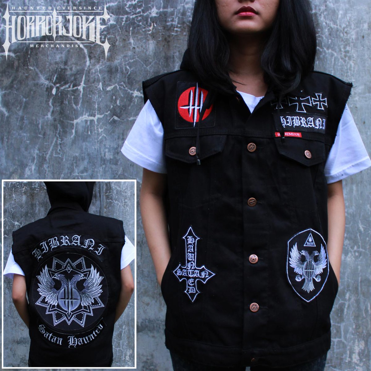 DENIM VEST <a href="/HIBRANI/">HIBRANI</a>
AVAILABLE SIZE: L/XL
IDR 325.000

INFO/ORDER : 
SMS/CALL : 085721195595
BB PIN : 260E0F7B