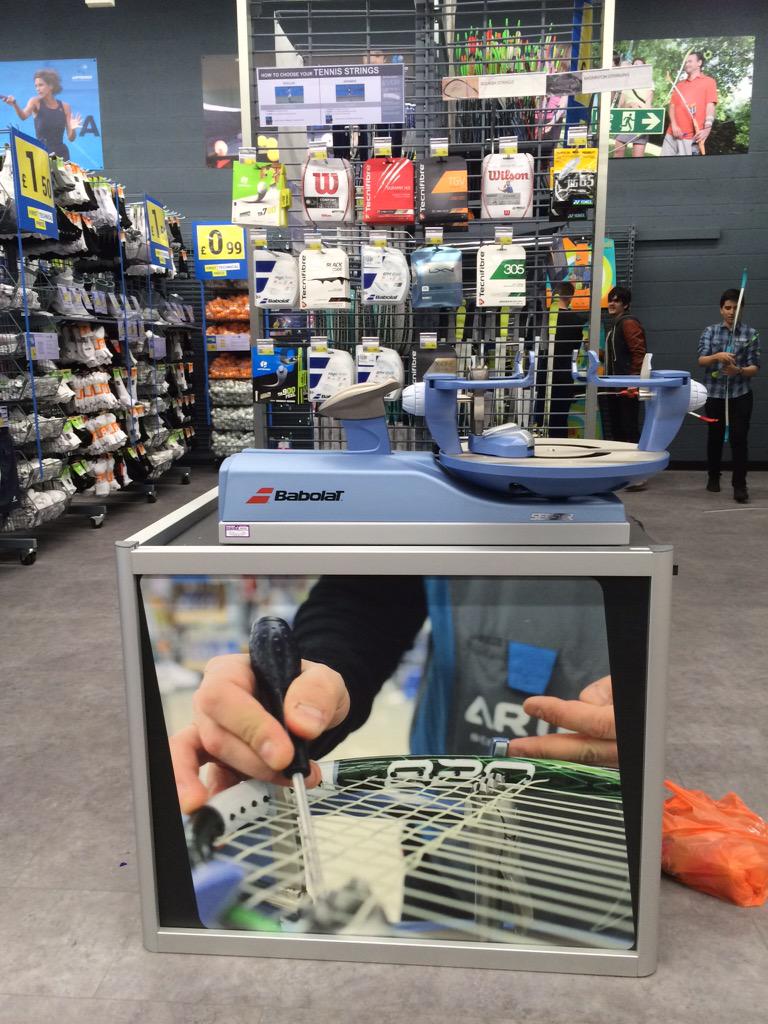 decathlon restringing