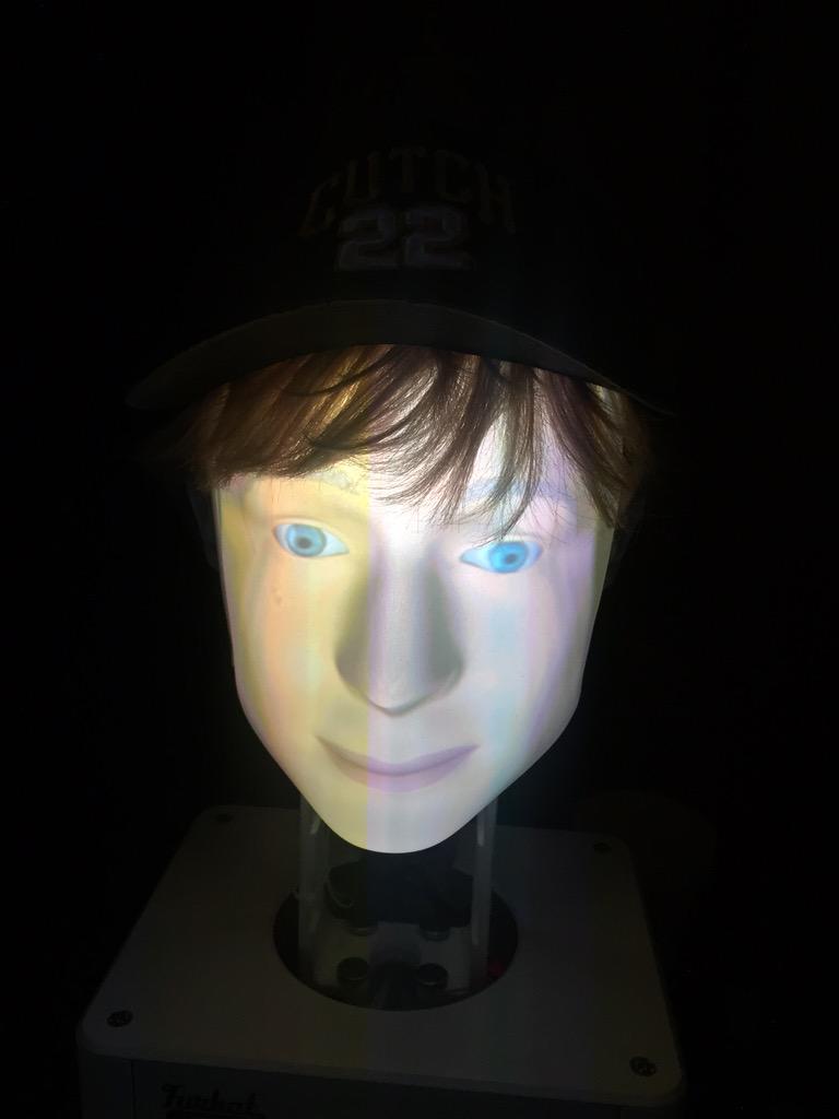 Den sociala roboten Furhat är på plats i Almedalen