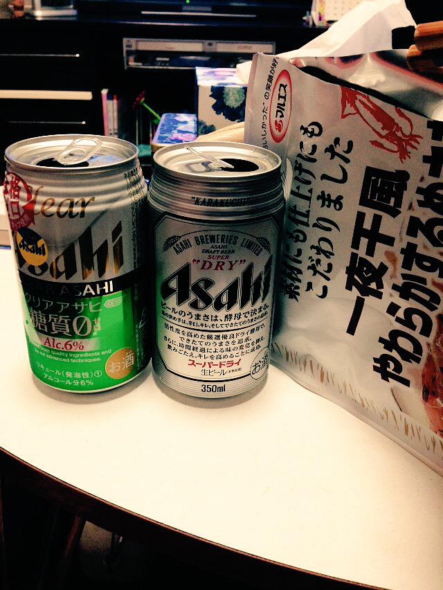 abckt24's tweet photo. @Standup517s あら♡アサヒ派♡？私も最近毎晩晩酌してるんですよ〜(*´艸`) http://t.co/j5codtcYxg