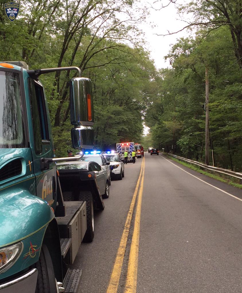 UptonPolice's tweet photo. #UptonPD & #UptonFD assisted @Hopkintonpolice & @HopkintonFire w/ MVA earlier on W. Main St near #Upton town line. http://t.co/tMNMq7zMte