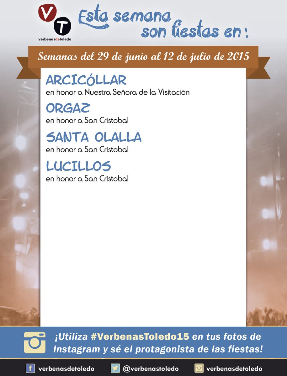 Verbenas de Toledo tweet media