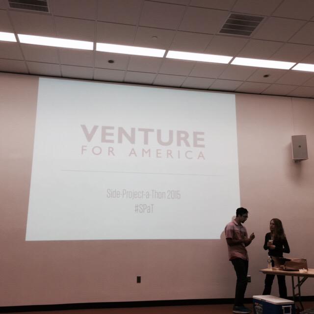 wolfesp18's tweet photo. #SPaT2015 begins today!! @LynseyChediak @venture4america lets goooooo http://t.co/cZ3iYEEVk5