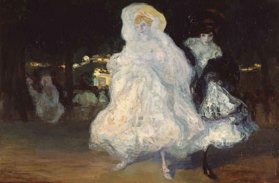 Hermen Anglada #Camarasa Champs Elysées, 1904 #oilonboard #MuseudeMontserrat #twitArt #stArt