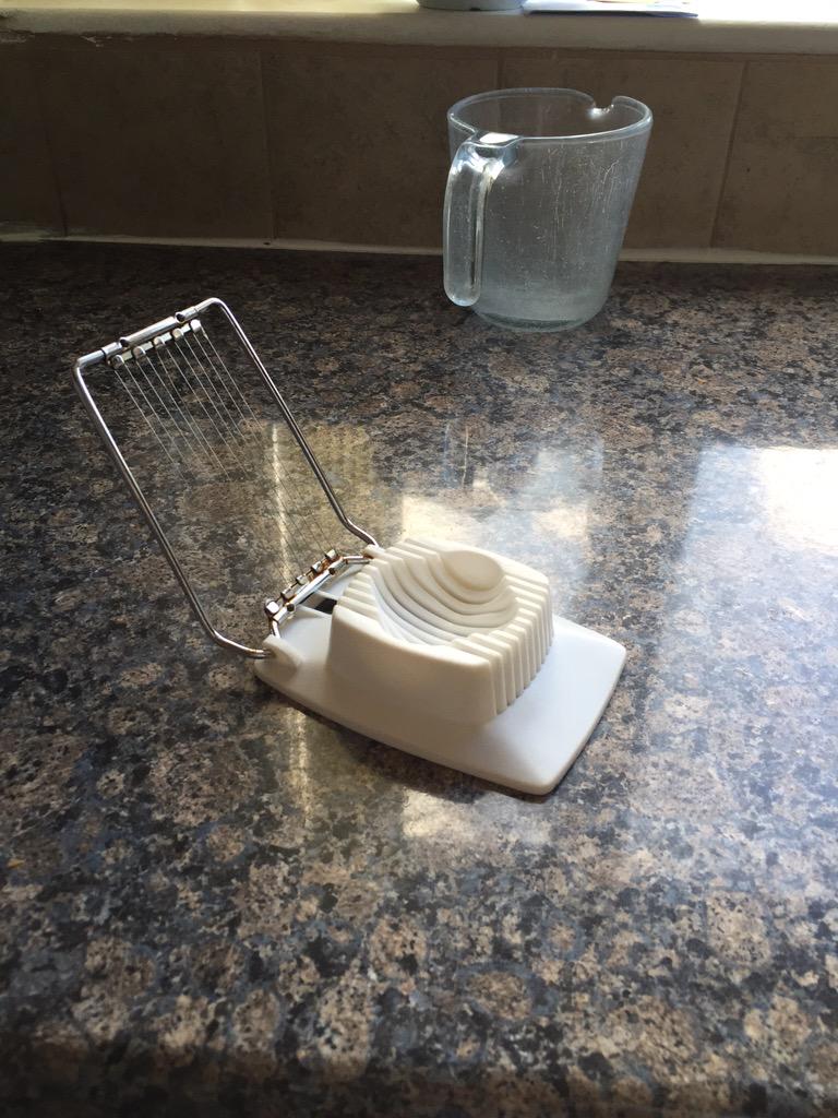 hawkie8's tweet image. @StaceyLeighB @rossy_beaumont @moice82 this was my cutter grasser as a kid. #eggslicer 😂