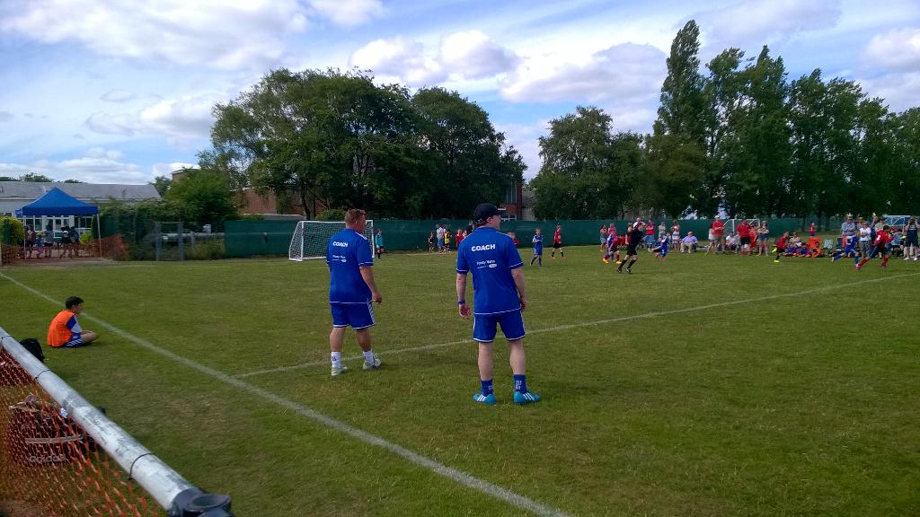 stoatman67's tweet image. These 2 havnt got the hang of the respect line their players at u10 looked scared to death.#therealproblem