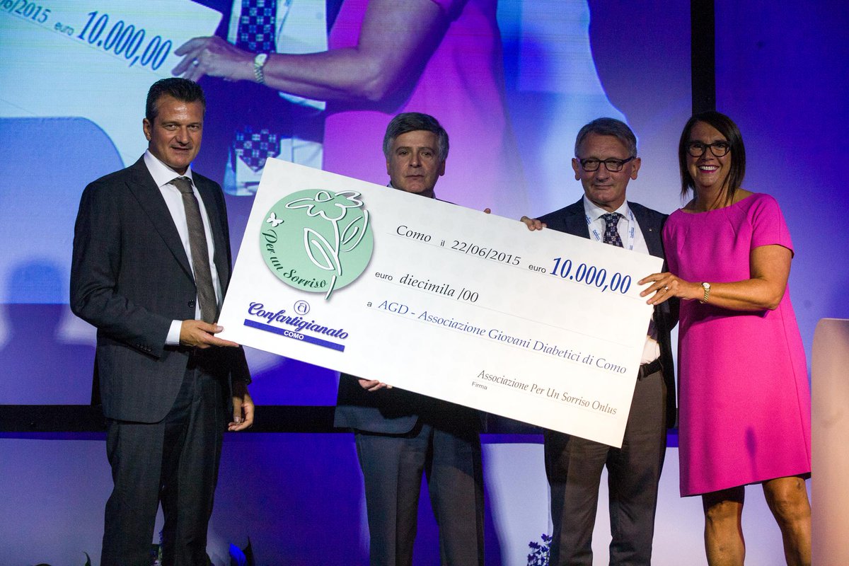 <a href="/PerUnSorriso/">Per Un Sorriso Onlus</a> anche quest'anno ha donato un contributo ai bambini meno fortunati. Agd Associazione Giovani Diabetici